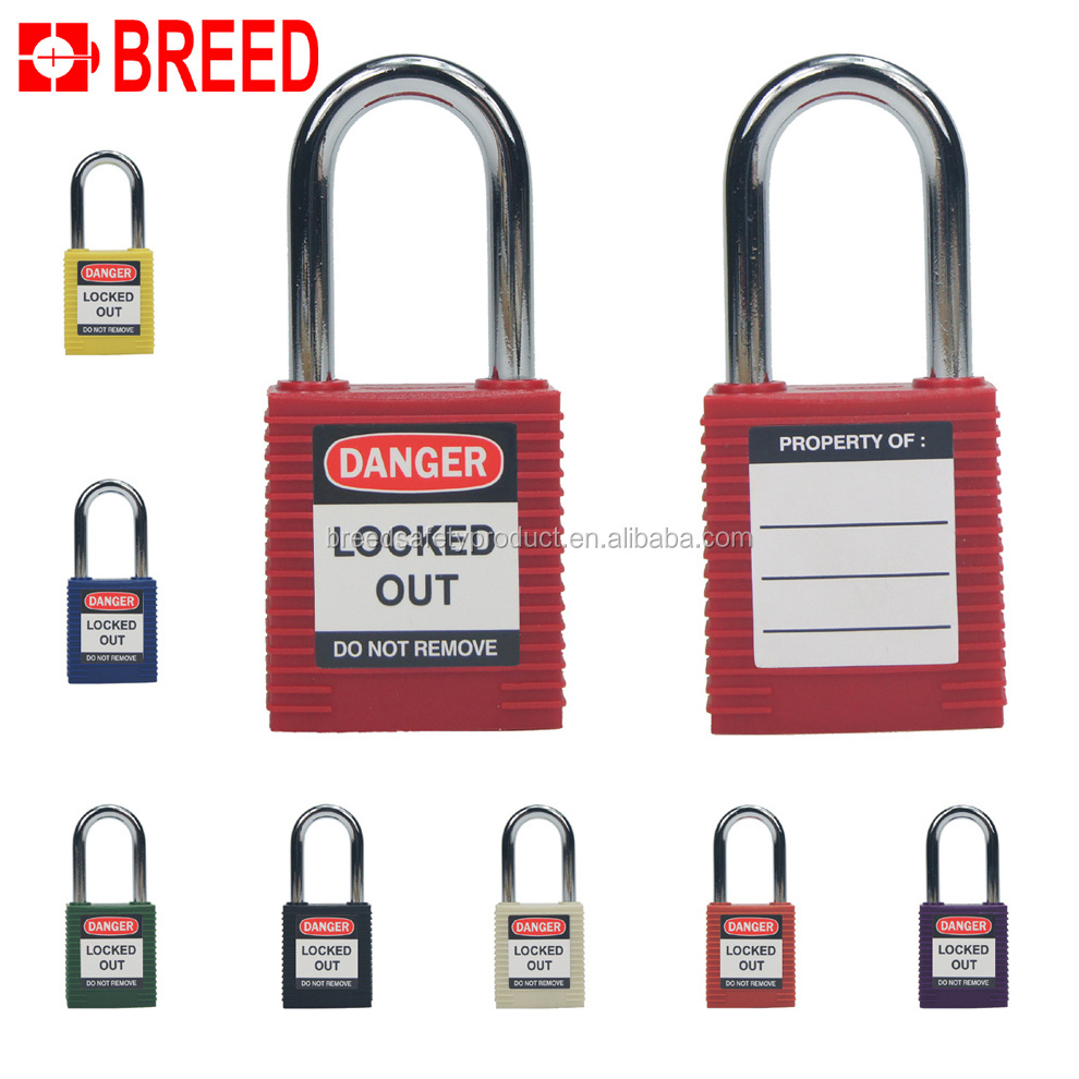 G01A Safe Lockout Padlock Keyed Different KD Metal Shackle Padlocks