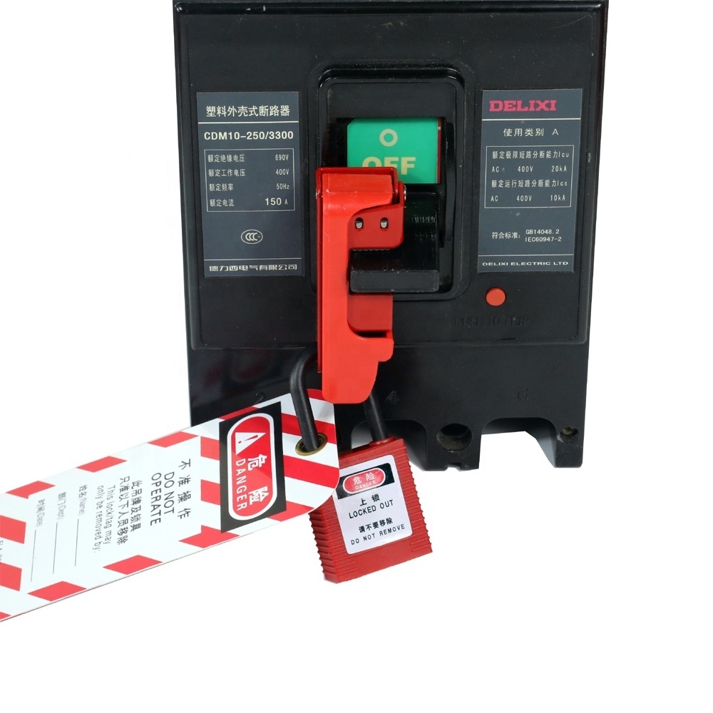 Lockout Circuit Breaker LOTO Locks Clamp-on Locking