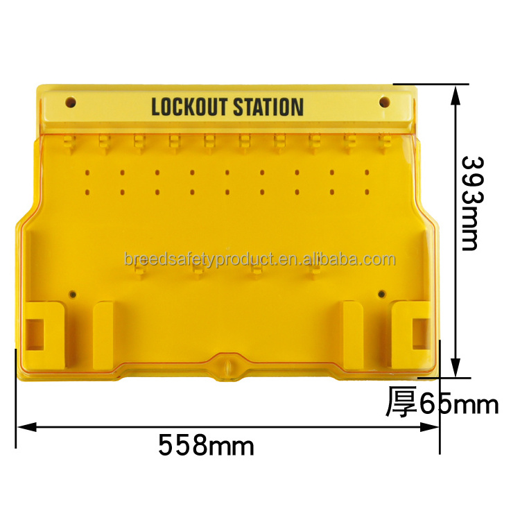 PC Combination Loto Kit Lockout Station 20 padlock Box