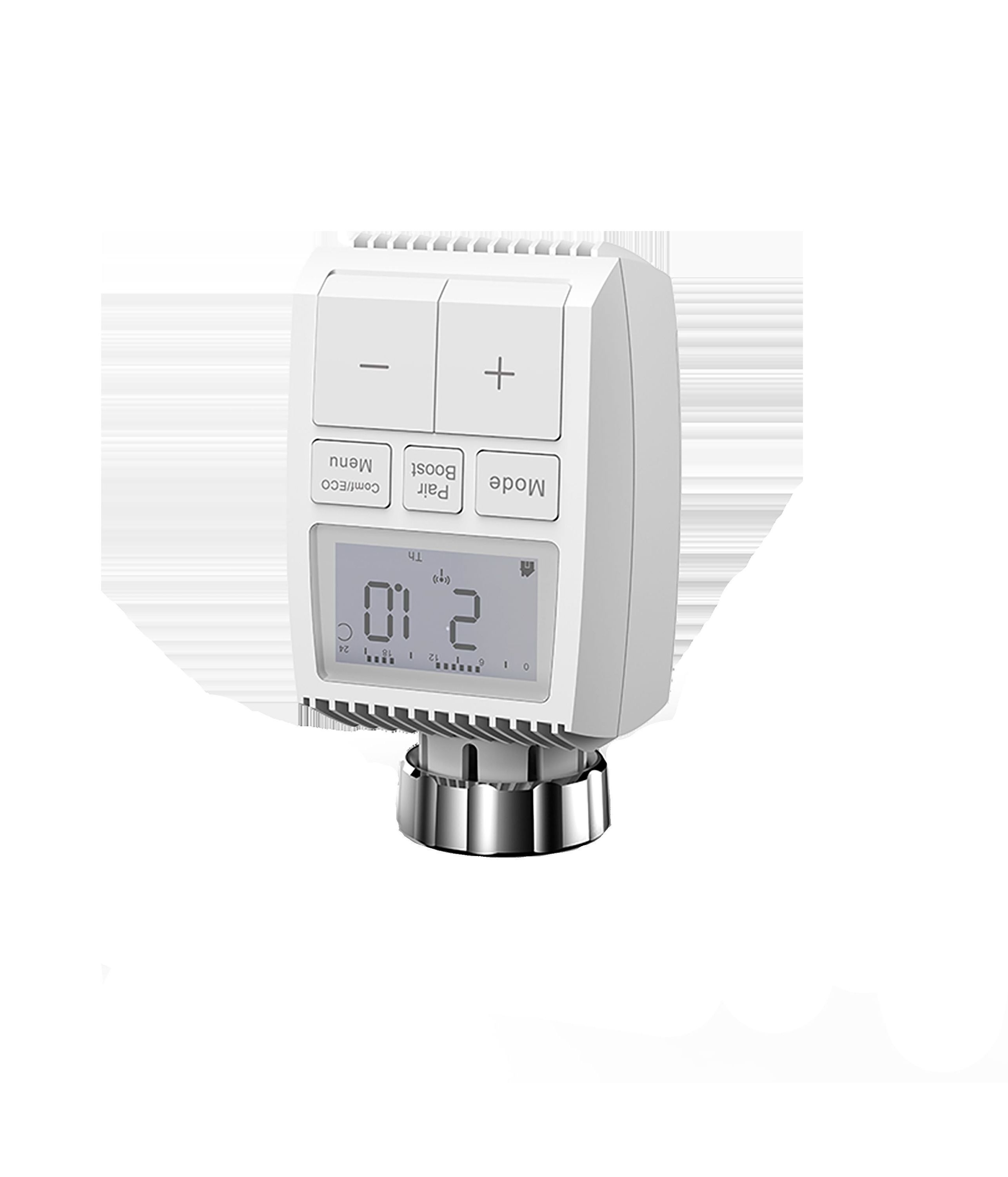 WIFI programmable adjustable radiator actuator thermostat Google Tuya Zigbee trv smart thermostatic radiator valve