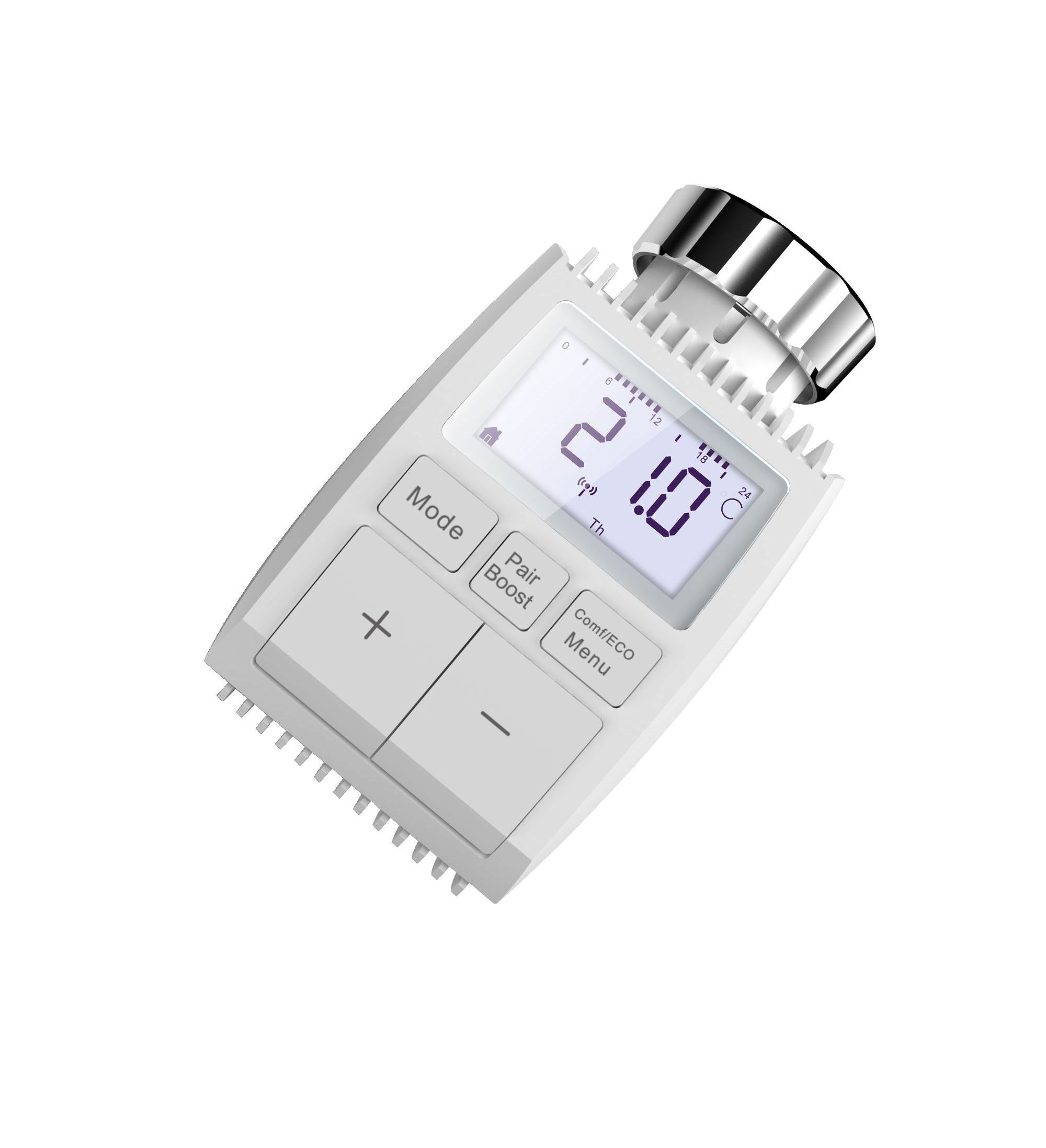 WIFI programmable adjustable radiator actuator thermostat Google Tuya Zigbee trv smart thermostatic radiator valve