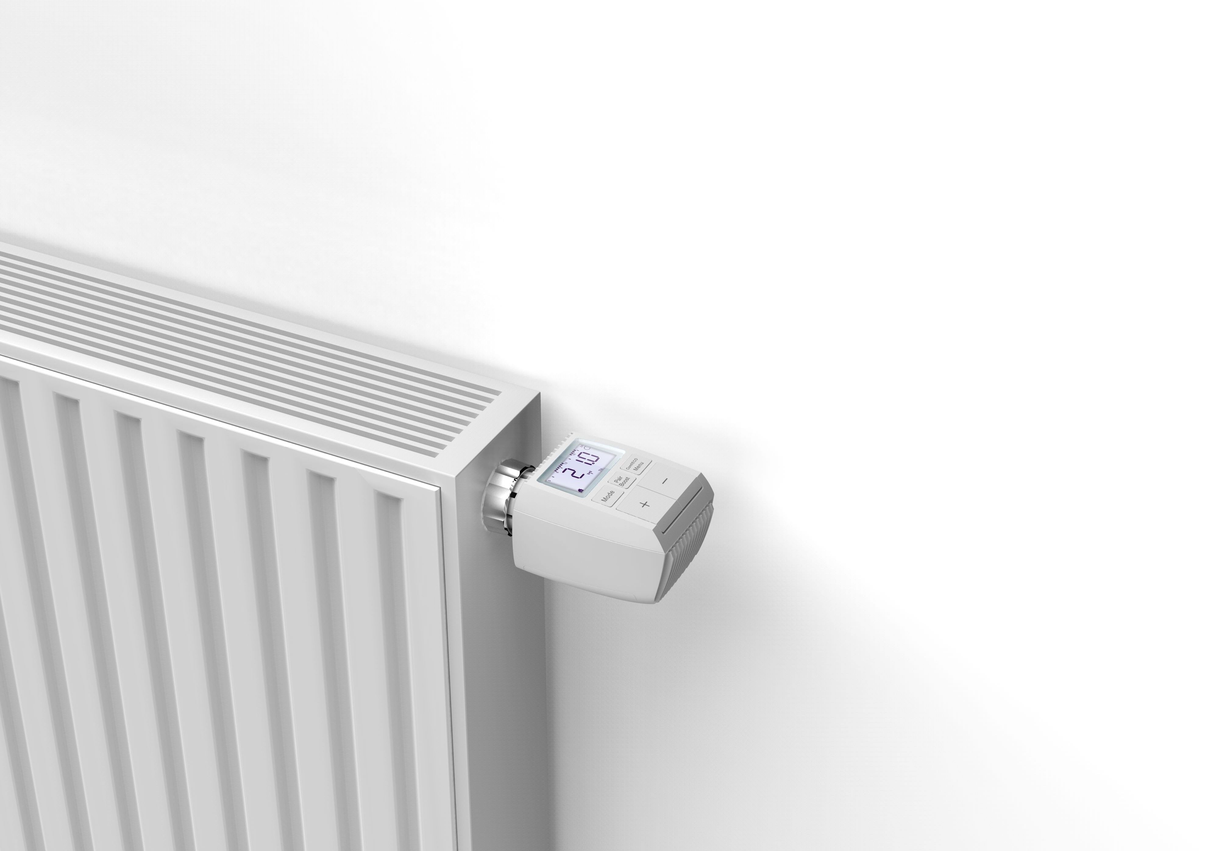 WIFI programmable adjustable radiator actuator thermostat Google Tuya Zigbee trv smart thermostatic radiator valve