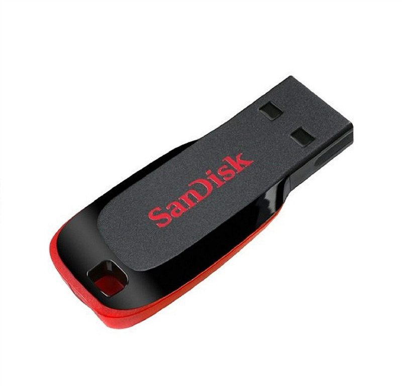 100% Original SanDisk CRUZER BLADE USB FLASH DRIVE CZ50 USB 2.0 128G 64G 32G 16G 8G 4G mini Pen Drive PenDrive