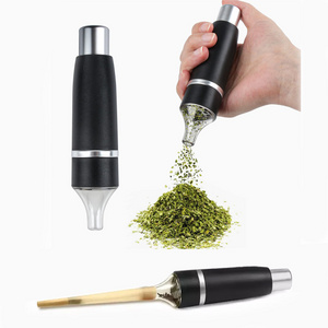 portable manual press pen type smoke grinder