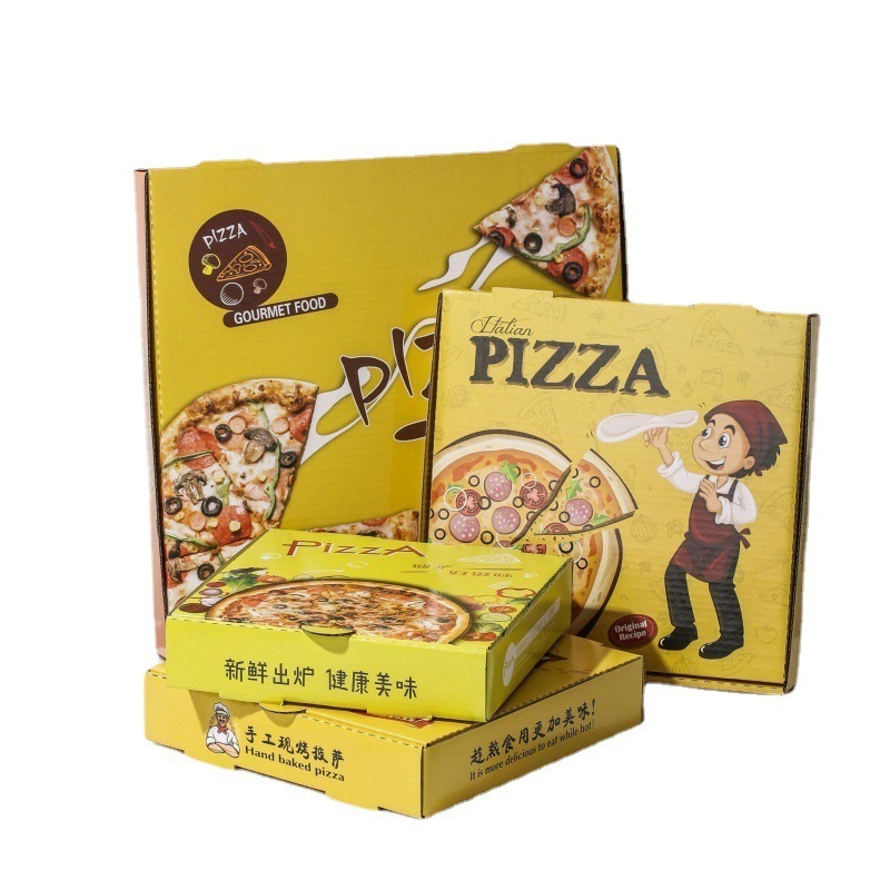 Wholesale Customized Aluminum Foil Thermal 24 inch Pizza Box With Logo For Pizza packing