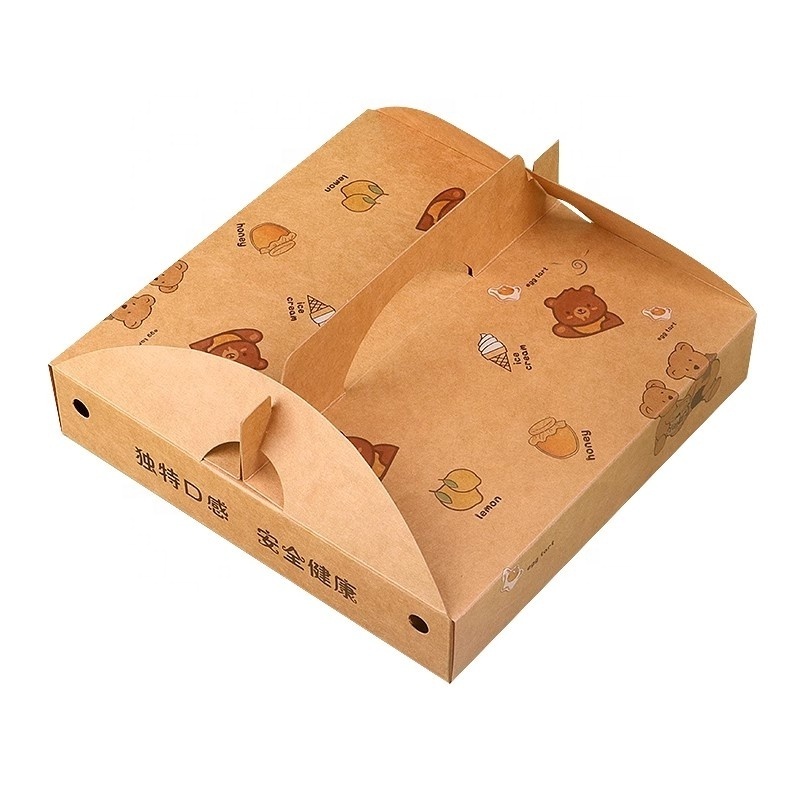 10 Inch 14 Inch 16 Inch Kraft Corrugated Octangle Shape Pink Aluminum Foil Pizza Packaging Paper Box With Custom Logo