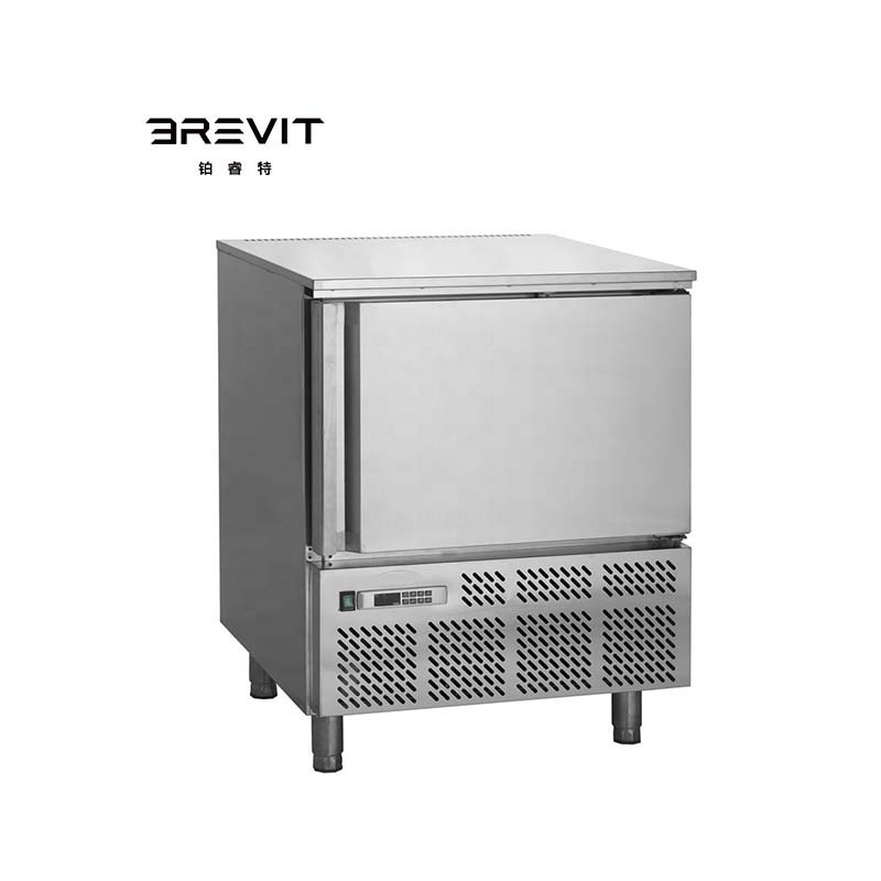 Lower Food Temperature Quick Frozen Fast Deep Shock Blast Freezer Chiller 5/10/15 Pans Factory Price Commercial Blast Freezer