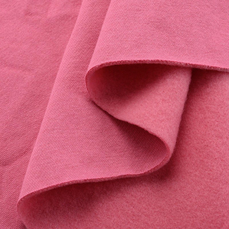 High Quality out door terry fleece CVC 80% cotton 20% polyester knitted french terry fleece hoodie fleece fabric for sale