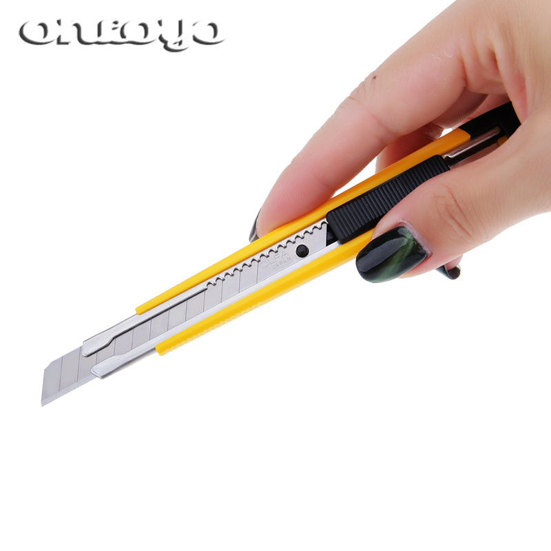 Classic Standard Duty Cutter 9mm Knife Stainless Steel multi-function Metal Heavy Knife Wallpaper Japan