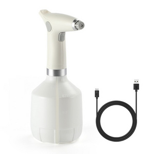 Automatic Electric Garden Sprayer 1L Battery Powered USB Rechargeable Fine Mist to Stream Spray Bottle