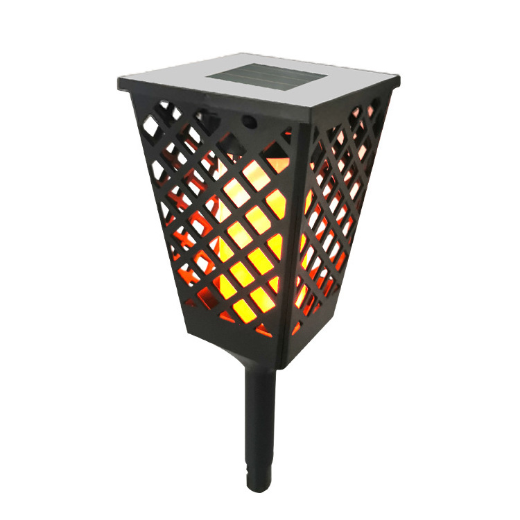 12Leds solar flickering flame torch lights outdoor landscape decoration light solar dancing tiki  light garden lamp for patio