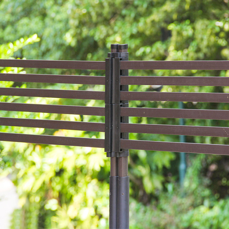 90*60CM Outdoor Adjustable Retractable Garden Border Privacy Fence Decoration Removable Panels Gate Garden Fence