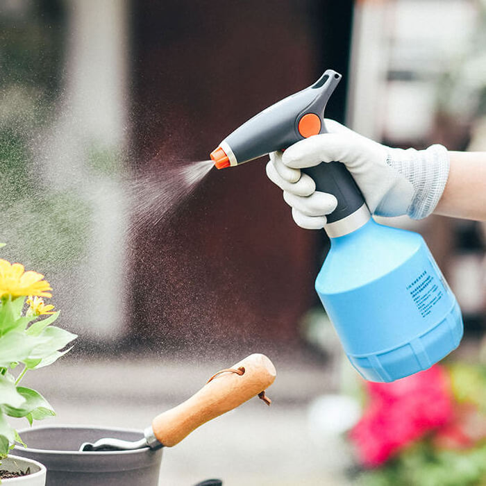 Automatic Electric Garden Sprayer 1L Battery Powered USB Rechargeable Fine Mist to Stream Spray Bottle