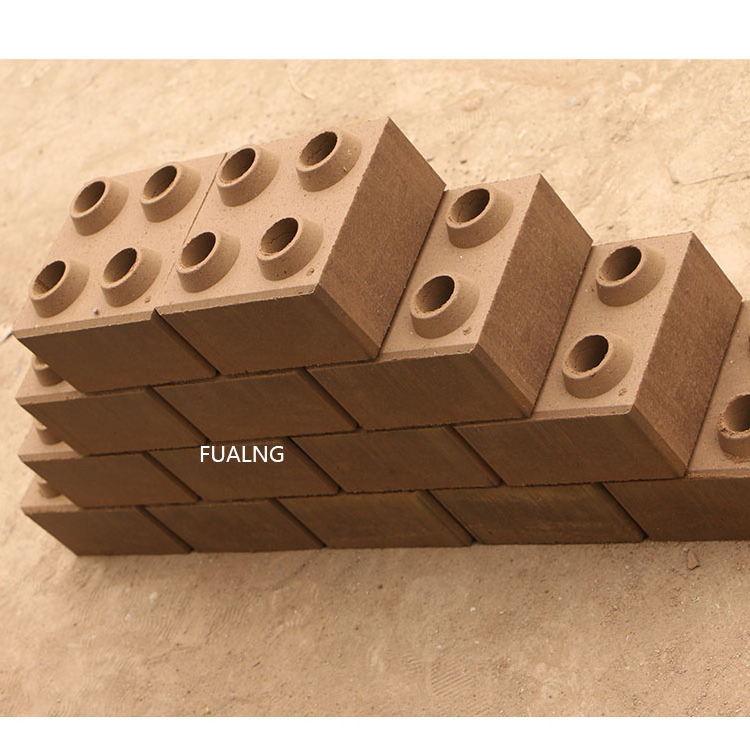 new design compressed earth soil cement interlocking solid hollow brick block making machines price