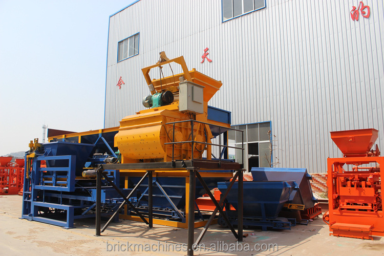 JS500 towable plaster cement concrete mixer for sale industrial mixer concrete mixer machine price