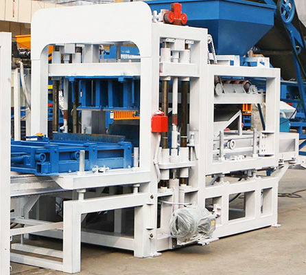 automatic concrete paver brick block making machine