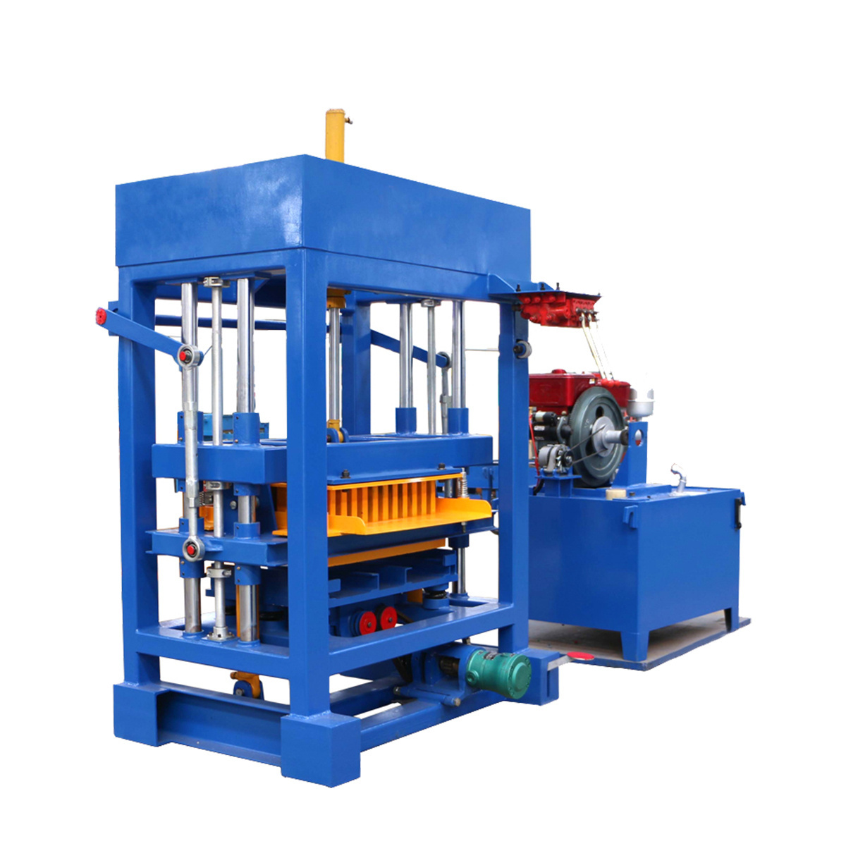 Factory Price Paving Machine Brick Making Interlocking Manual Brick Making Machine