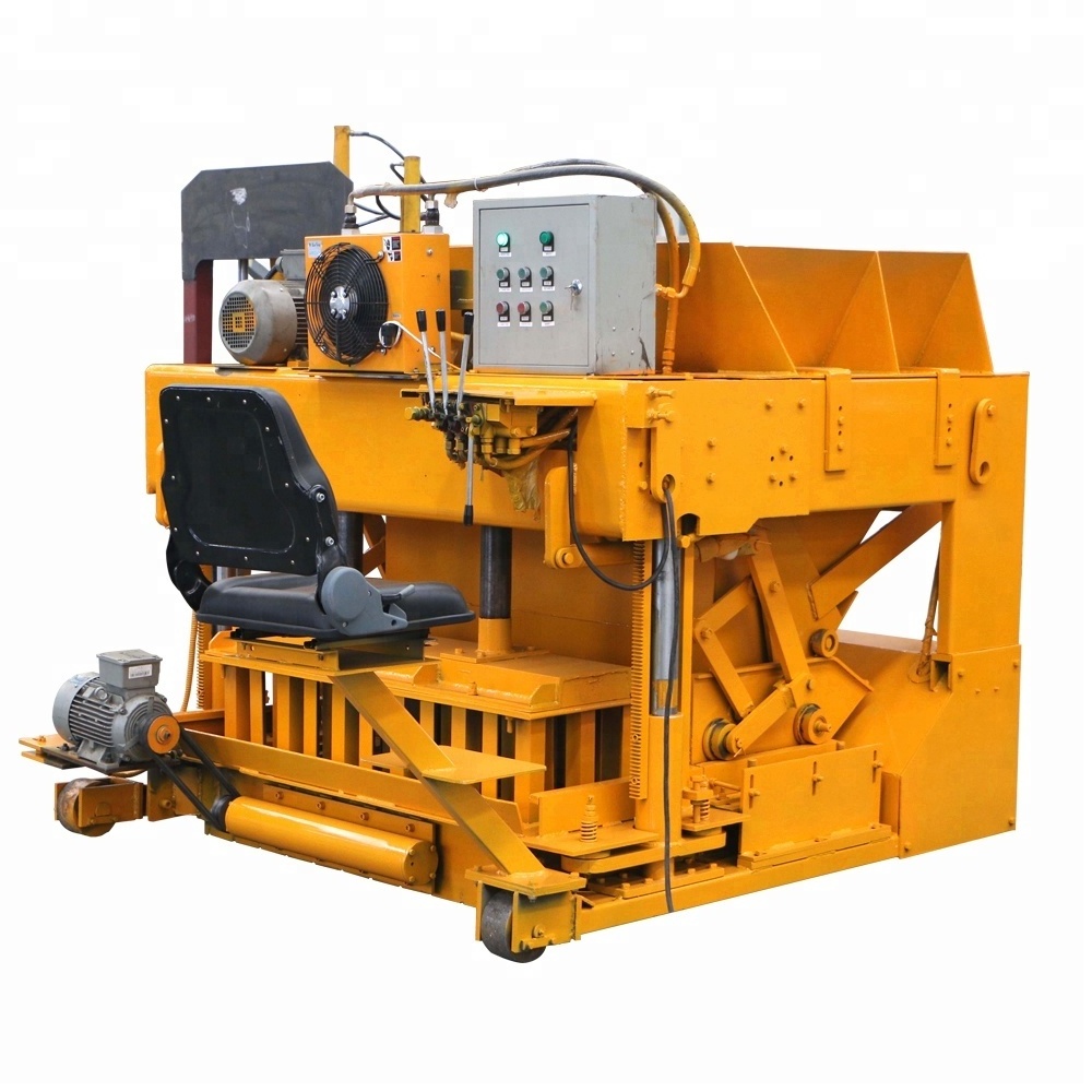 low investment business concrete block industry/ building block wall/ bricklaying machine