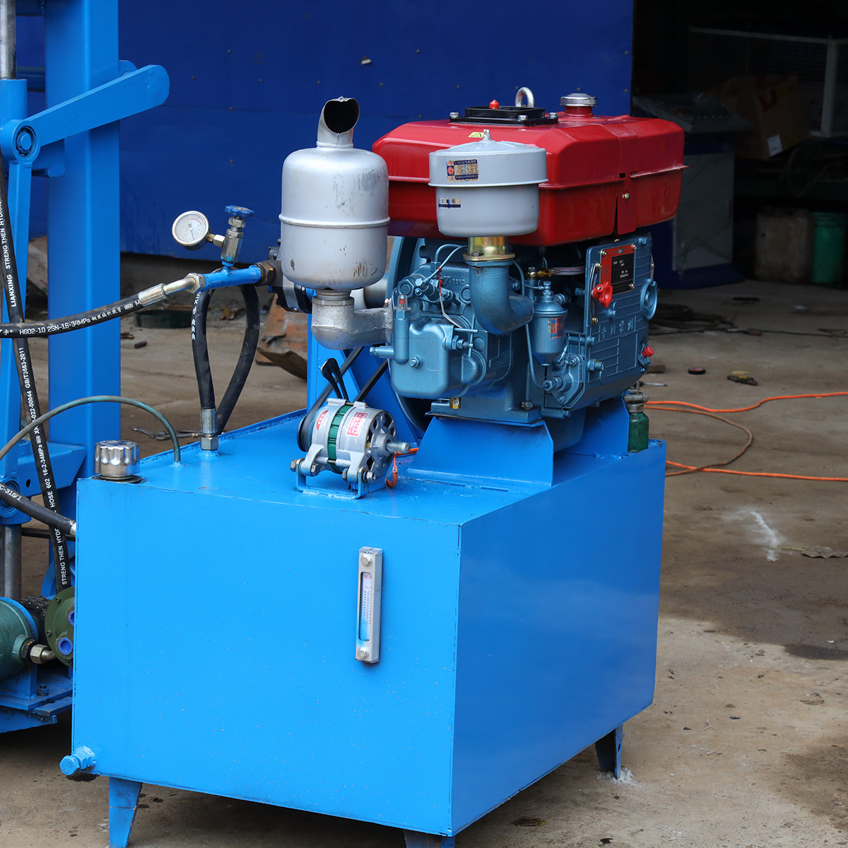 Factory Price Paving Machine Brick Making Interlocking Manual Brick Making Machine