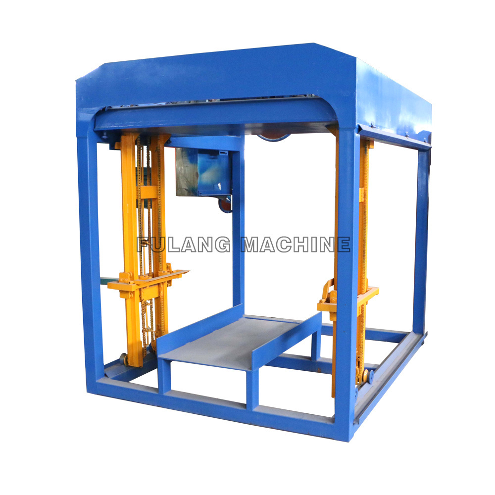 automatic concrete paver brick block making machine