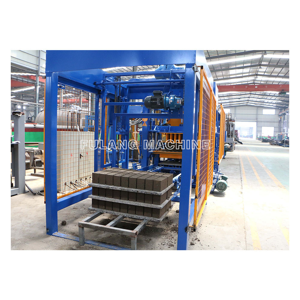 automatic concrete paver brick block making machine