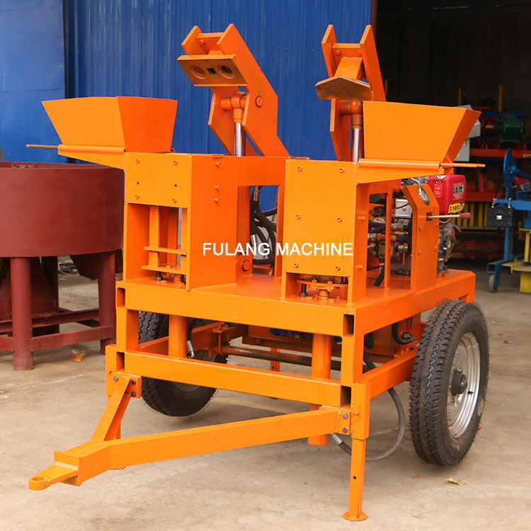 FL1-20 clay brick plant/interlocking brick machine clay small plant