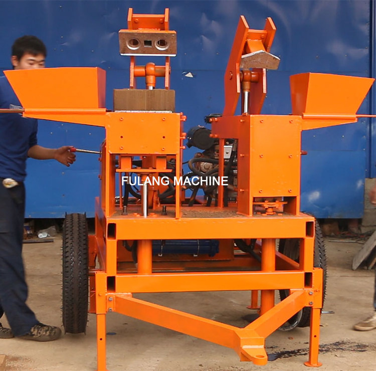 FL1-20 clay brick plant/interlocking brick machine clay small plant