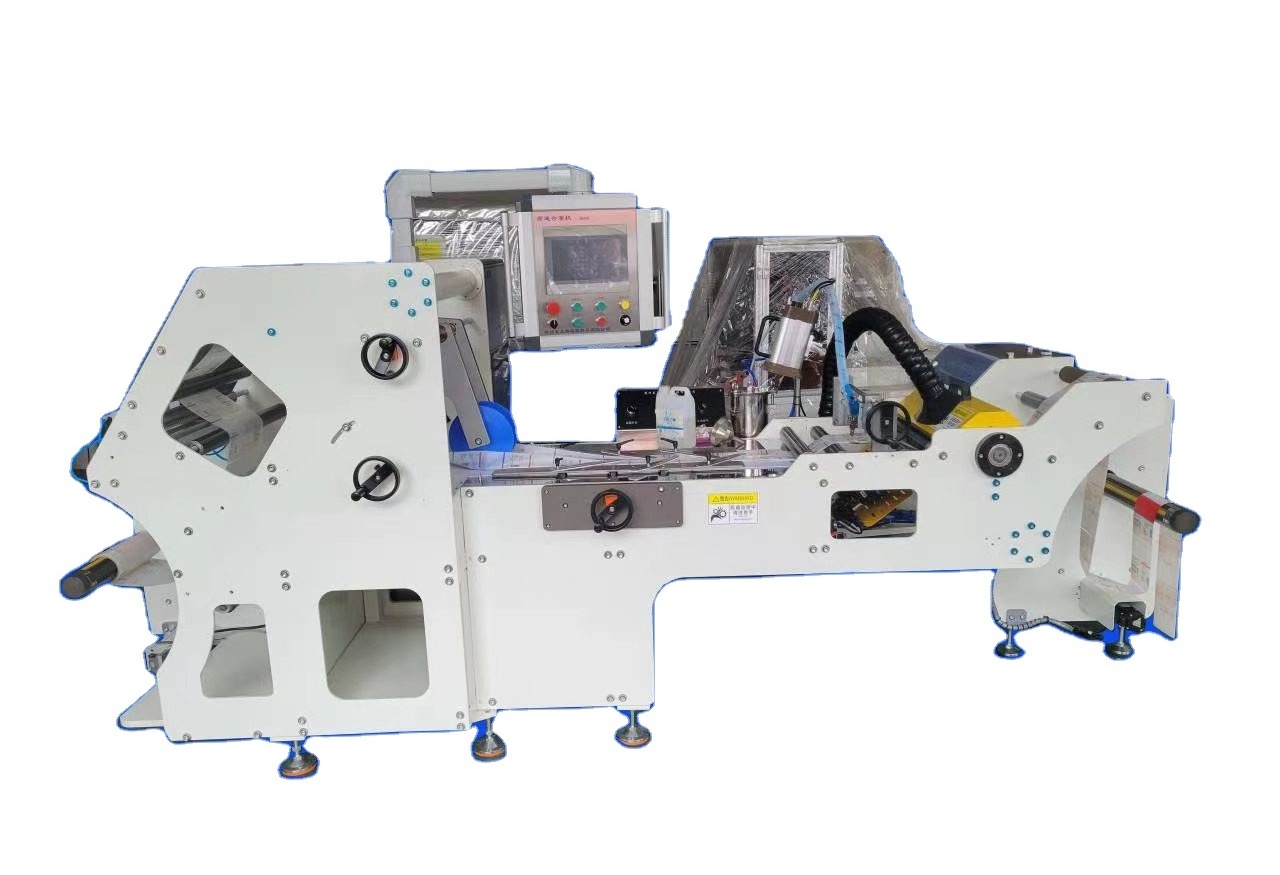 PVC PET Shrink Sleeve Label Seaming Gluing Machine Sleeve Label Making Machine