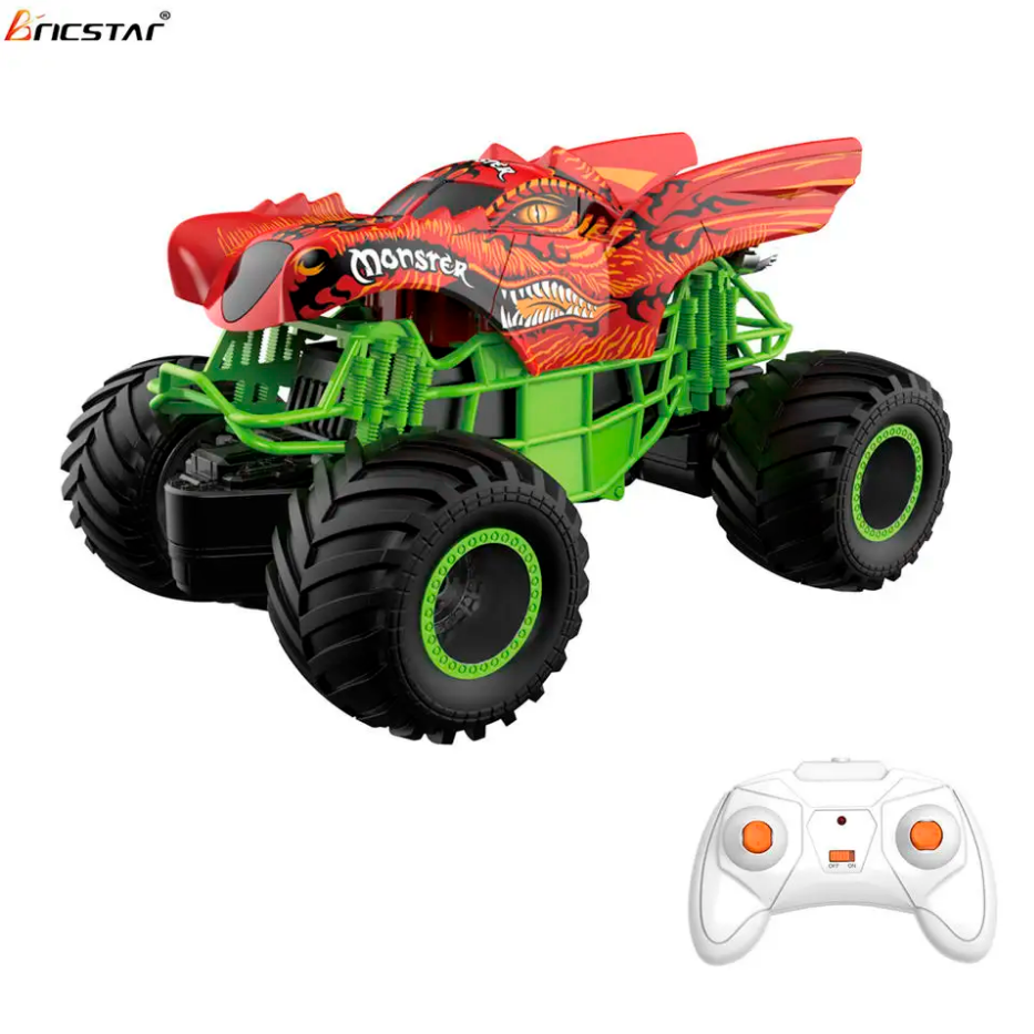 Bricstar 1:20 Big Wheel 2.4G Inertia RC Car Toy remote control off-road climbing monster trucks stunt drifting car for boys