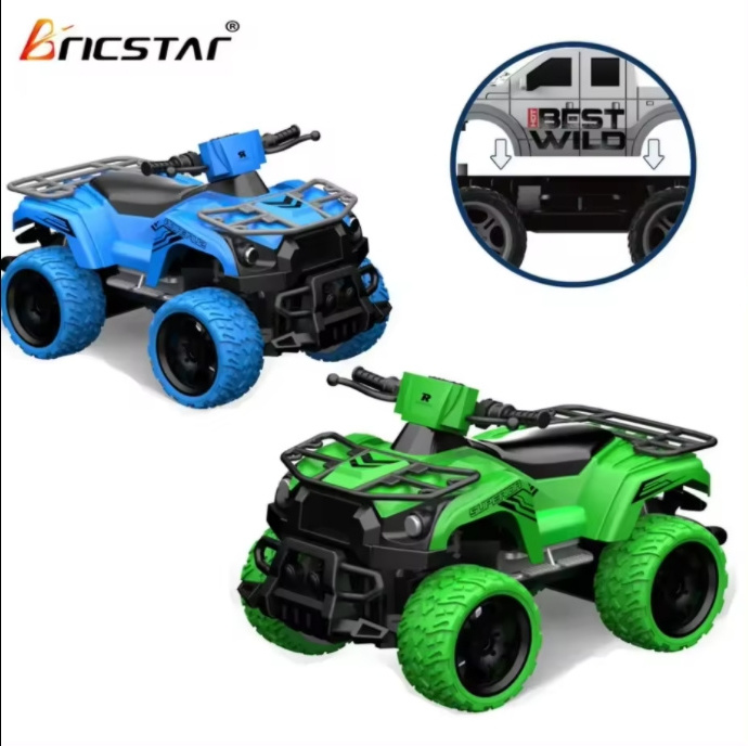 Bricstar Hot sale high speed remote control toy car 1:14 4CH 2.4G Multiple Color RC Car