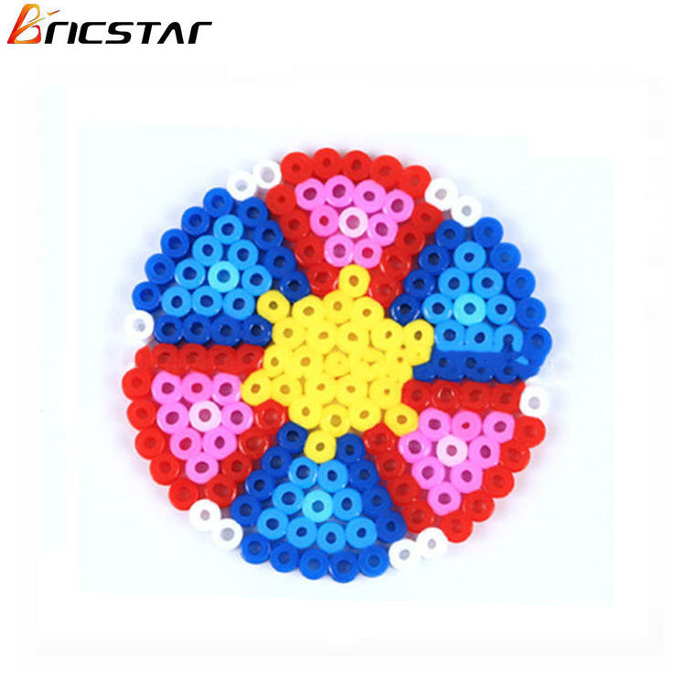 Bricstar best selling educational toys for kids diy non-toxic 5mm plastic hama fuse beads,ironing bead