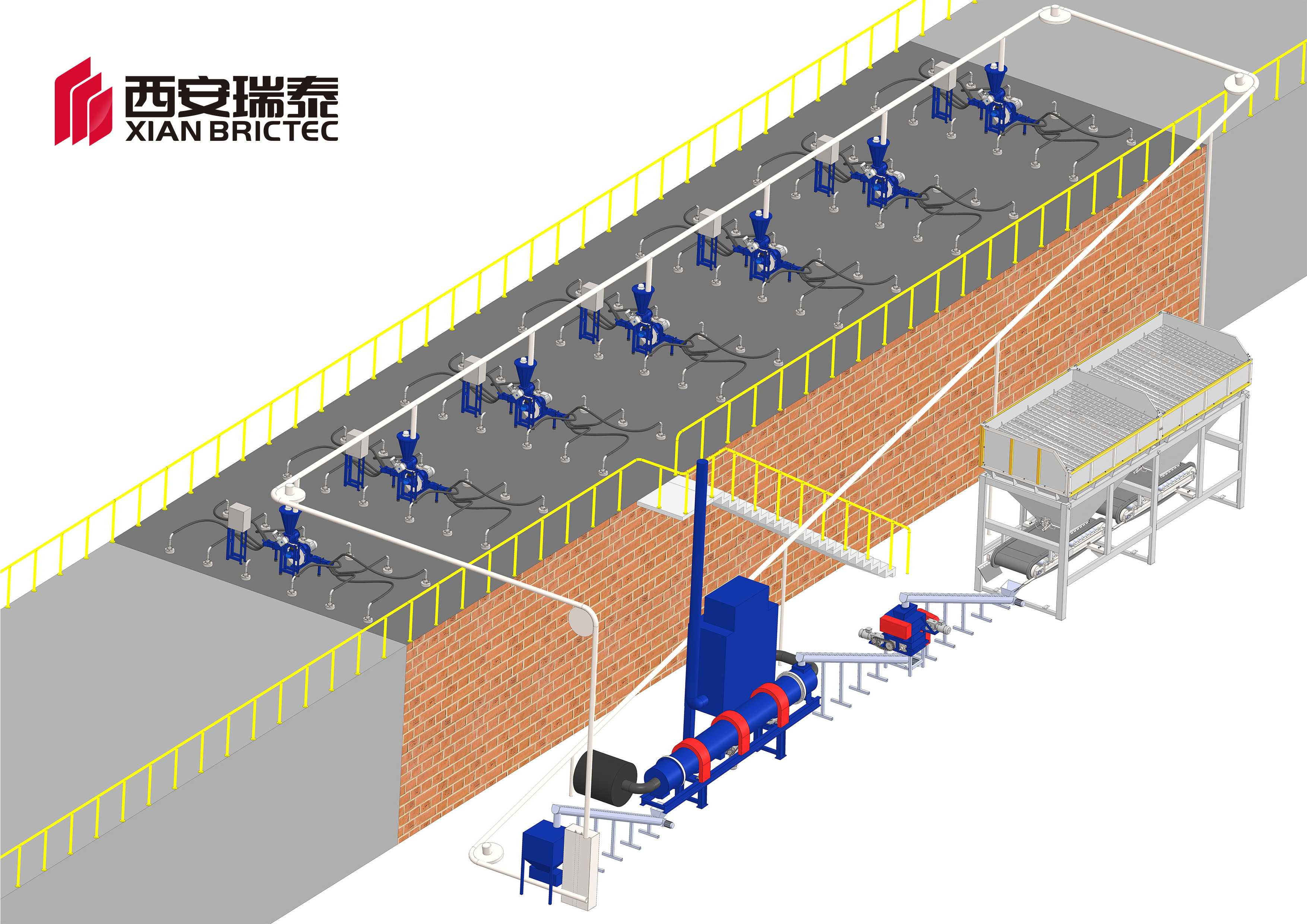 China latest design  Coal Burner for coal fired tunnel kiln