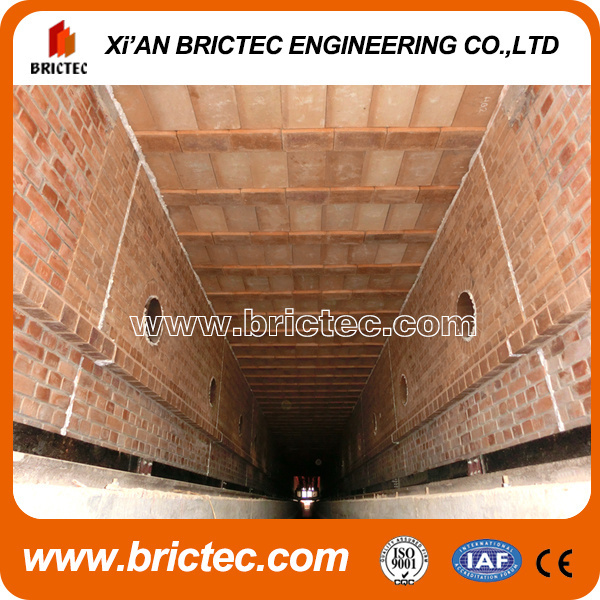 Tunnel kiln for burning bricks(Clay brick making production line)