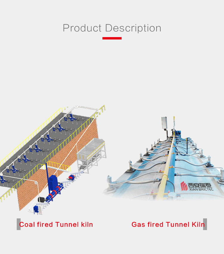 Making Machine Coal Burner Clay Brick Kiln Tunnel Kyrgyzstan Products High Capacity Pcs/8h Kiln for Burning Green Brick 300000