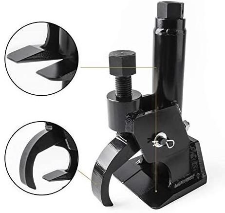 Automotive Manual Easy-Operated Hydraulic Tire Bead Breaker Adjustable Hammer Tire Changer Tool for ATV Tire Operation