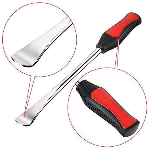 Tire Changing Spoon Lever Repair Iron Tool Kit with Rim Protector for Auto Dirt Bike Lawn Mower Motorcycle