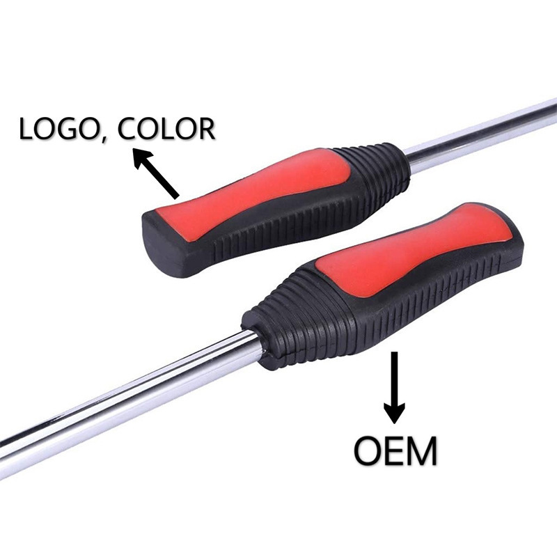 Tire Changing Spoon Lever Repair Iron Tool Kit with Rim Protector for Auto Dirt Bike Lawn Mower Motorcycle