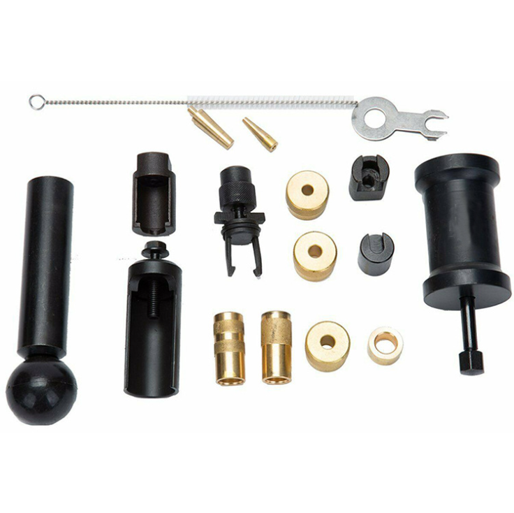 18pc Fuel Injector Puller Removal Set Injector Seal Installer Service Tool for Car Repair Garage Installation