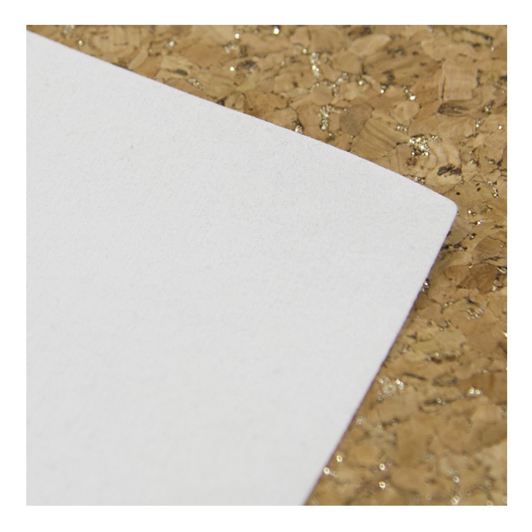 Natural cork flocking fabric pu faux leather fabric for shoes