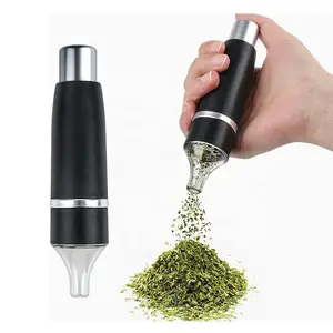 Aluminum Hand Manual Press Pen Smoking Tobacco Dry Herb Tobacco Grinders For Vanilla Hay Spice