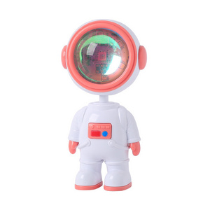 Astronaut Sunset Lamp Projector Light: 7 Colors Mode & Built-in Battery Lights Color Changing Rainbow Sunlight Lamp