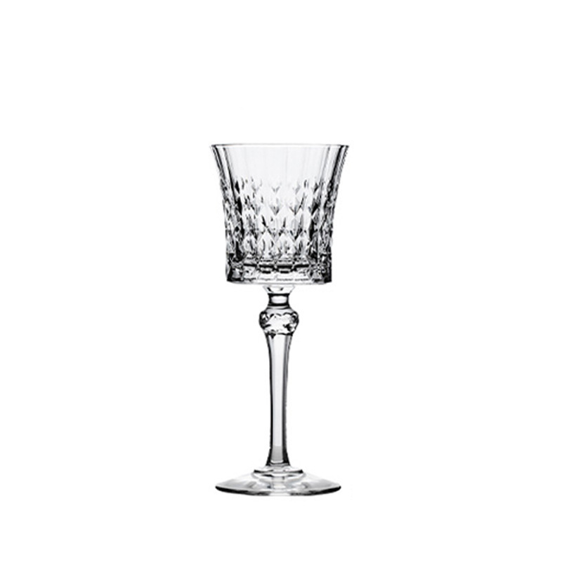 Old Fashion Glasses Transparent Glass Red Wine Goblet Crystal Stem- Cup Wine Cup Elegant Glass