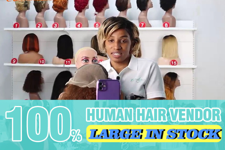 Wholesale Hair Vendor Short Wigs Peruvian Virgin Remy Short pixie Cut 13x4 Full Lace Human Hair Lace Front Wigs For Black Women