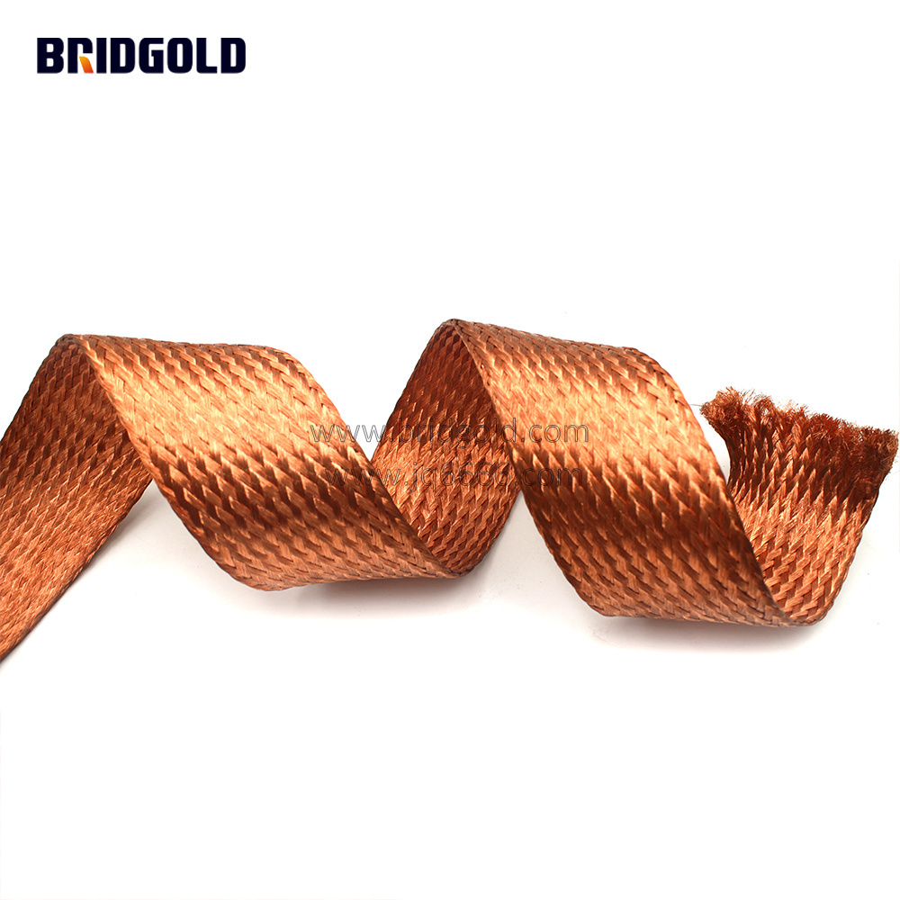 China Copper Soft Connector Manufacturer Flexible Braided Copper Wire For Electronics