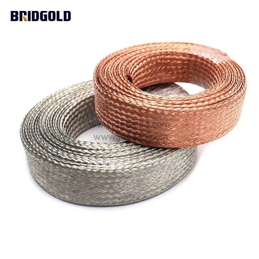 China Copper Soft Connector Manufacturer Flexible Braided Copper Wire For Electronics