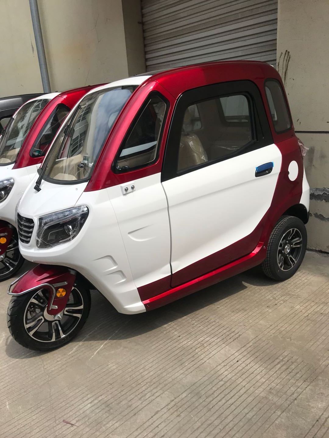 EEC coc   electric mobility  cabin scooter full enclosed all weather tricycle 3 wheel handicap  electric tricycle