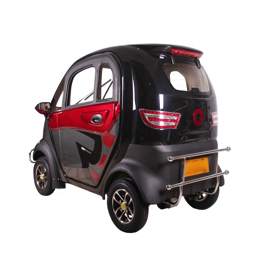 New Cheap Hot Sale 2 Doors 4 Wheel 3 Seater Disabled Elderly Electric Adult Car