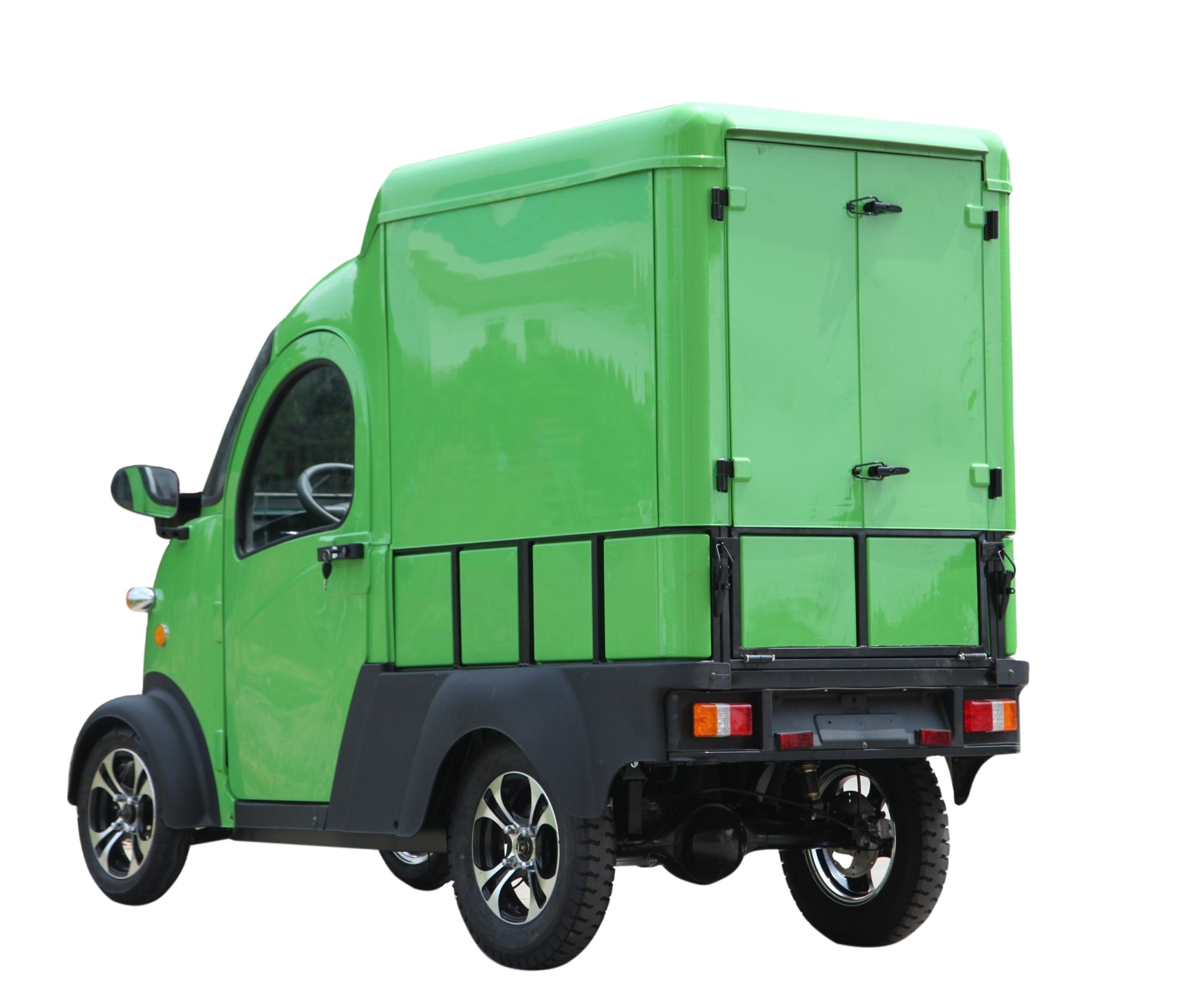 Europe EEC COC High Quality Four Wheel Electric Delivery Small Trucks