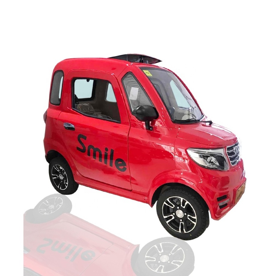 CE MDR 3 seats no license requirements adults low speed high quantity enclosed mini electric car on sale