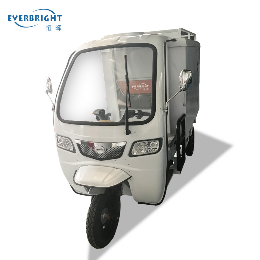 Express Delivery 48v 60v Advertising Body Type Carrier Tricycle Transport Use Electric Tricycles